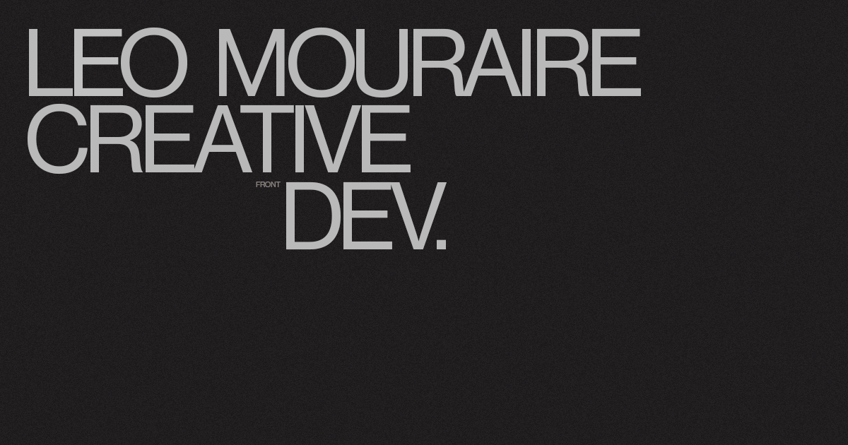 Léo Mouraire